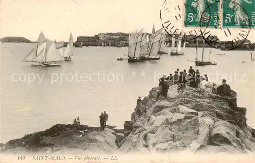 AK / Ansichtskarte Saint Malo_35 Vue generale 