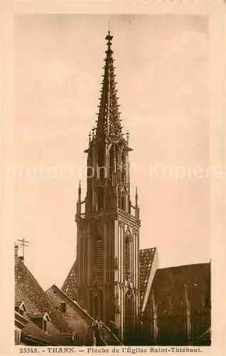 AK / Ansichtskarte Thann__68_Alsace Fleche de lEglise Saint Thiebaut 