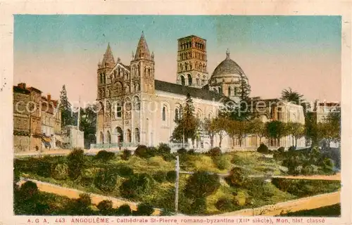 AK / Ansichtskarte Angouleme_16_Charente Cathedrale St Pierre romano byzantine  