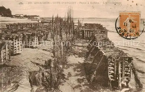 AK / Ansichtskarte Arcachon_33_Gironde Parcs a huitres Les Colleteurs 