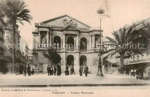 AK / Ansichtskarte Toulon_ sur Mer_83_Var Theatre Municipal 