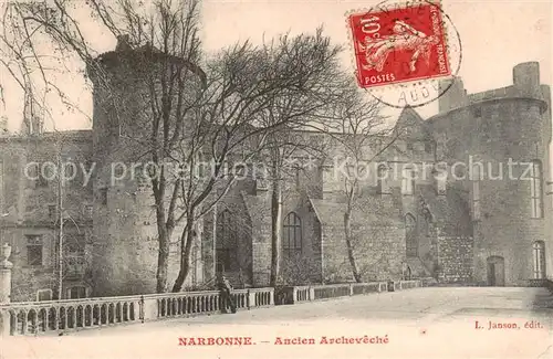 AK / Ansichtskarte Narbonne_11_Aude Ancien Archeveche 