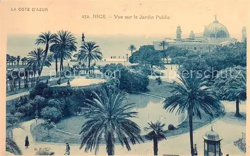 AK / Ansichtskarte Nice__06_Nizza Vue sur le Jardin Public 
