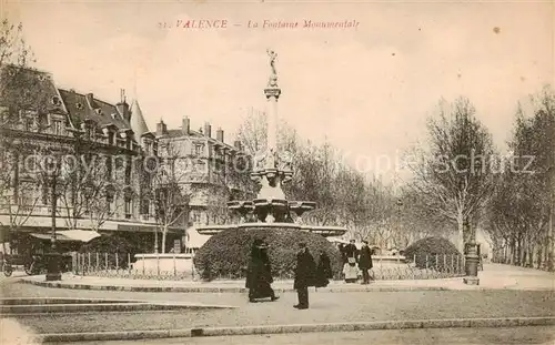 AK / Ansichtskarte Valence_26 La Fontaine Monumentale 