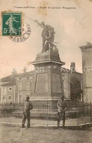 AK / Ansichtskarte Fresnes en Woevre_55 Statue du General Margueritte 