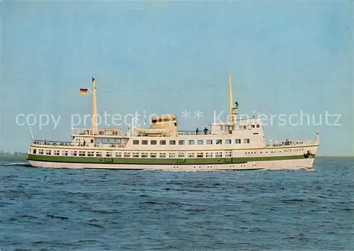 AK / Ansichtskarte 73824164 Dampfer_Oceanliner MS Alte Liebe  