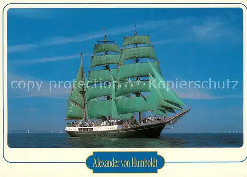 AK / Ansichtskarte 73824194 Segelschiffe Alexander von Humbold DssT Bremerhafen 