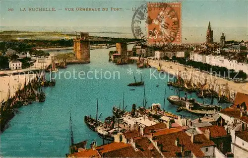 AK / Ansichtskarte La_Rochelle_17 Vue generale du Port 