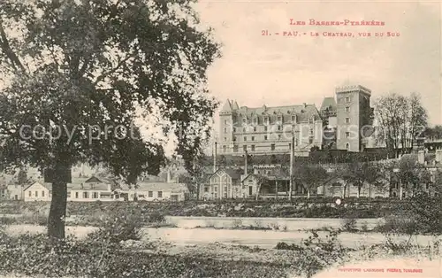 AK / Ansichtskarte Pau_64 Le Chateau vue du Sud 