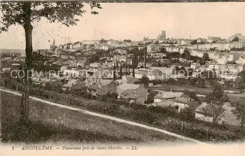 AK / Ansichtskarte Angouleme_16_Charente Panorama pris de Saint Martin 