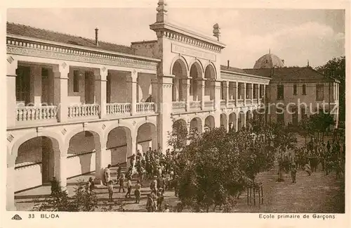 AK / Ansichtskarte  Blida_Algerie Ecole primaire de Garcons 