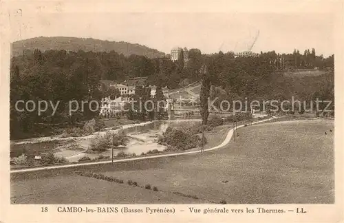 AK / Ansichtskarte Cambo les Bains_64 Vue generale vers les Thermes 