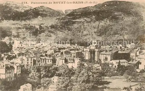 AK / Ansichtskarte Royat_63 les Bains Panorama 