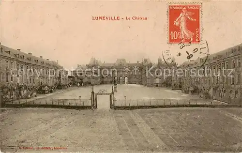 AK / Ansichtskarte Luneville_54_Meurthe et Moselle Le Chateau 