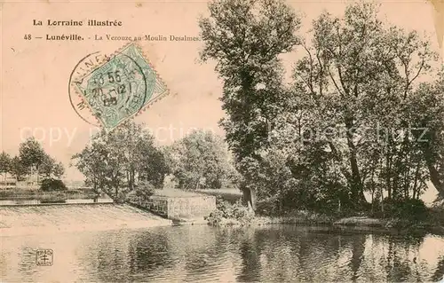 AK / Ansichtskarte Luneville_54_Meurthe et Moselle La Vezouze au Moulin Desalmes 