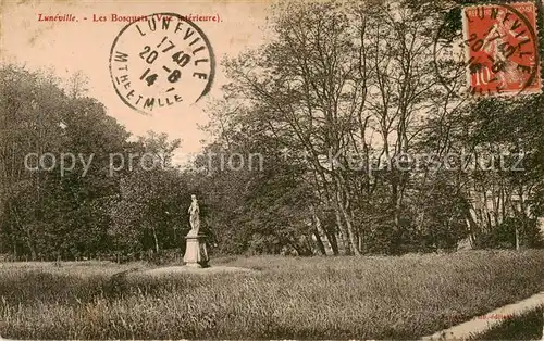 AK / Ansichtskarte Luneville_54_Meurthe et Moselle Les Bosquets Vue interieure 