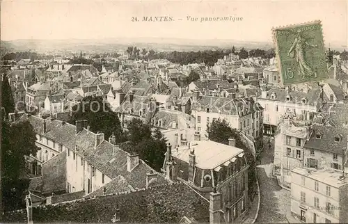 AK / Ansichtskarte Mantes la Jolie Vue panoramique Mantes la Jolie