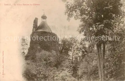 AK / Ansichtskarte Sable sur Sarthe_72 Le Vieux Donjon du Chateau 