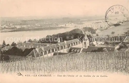 AK / Ansichtskarte La_Charite sur Loire Vue de lAsile et la Vallee de la Loire La_Charite sur Loire