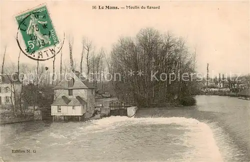 AK / Ansichtskarte Le_Mans_Sarthe Moulin du Renard Le_Mans_Sarthe