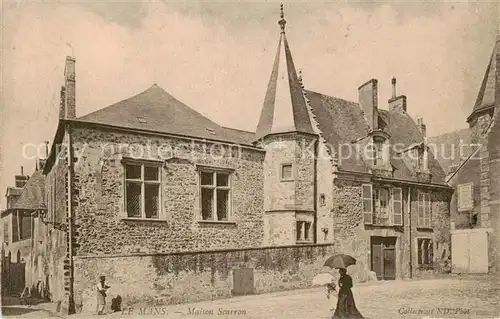 AK / Ansichtskarte Le_Mans_Sarthe Maison Scarron Le_Mans_Sarthe