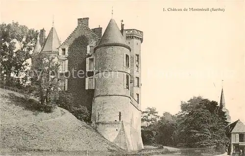 AK / Ansichtskarte Montmirail_72_Sarthe Chateau de Montmirail 