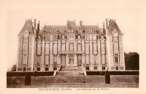 AK / Ansichtskarte Coudrecieux Le Chateau de la Pierre Coudrecieux