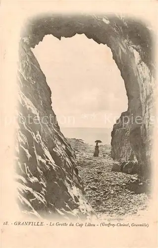 AK / Ansichtskarte Granville_50_Manche La Grotte du Cap Libou  