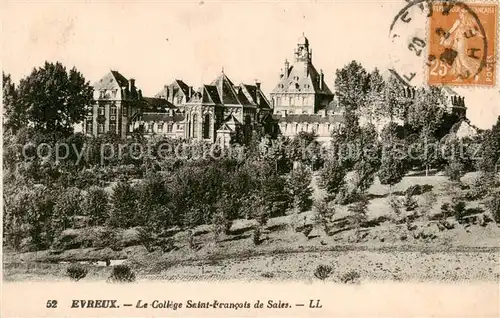 AK / Ansichtskarte Evreux_27_Eure Le College Saint Francois de Sales 