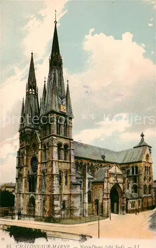 AK / Ansichtskarte Chalons sur Marne_51 Notre Dame 