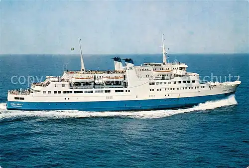 AK / Ansichtskarte 73824414 Dampfer_Oceanliner MS Svea Drott Haelsingborg Kobenhavn Travemuende 