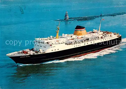 AK / Ansichtskarte 73824423 Dampfer_Oceanliner MS Koningin Juliana  