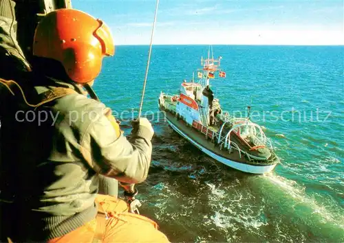 AK / Ansichtskarte 73824436 Boote Seenotkreuzer 26m Klasse Georg Breusing  