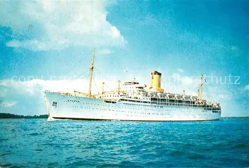 AK / Ansichtskarte  Dampfer_Oceanliner J.Arthur Dixon Chusan 