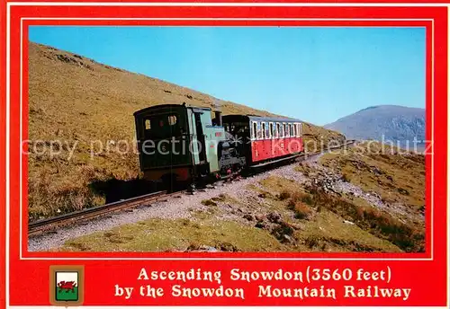 AK / Ansichtskarte 73824466 Bergbahn Padarn Ascending Snowdon Bergbahn