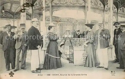 AK / Ansichtskarte Vichy_03_Allier Source de la Grande Grille 