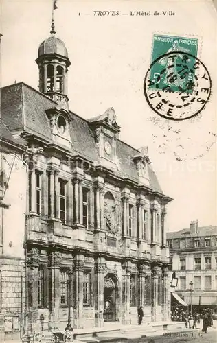 AK / Ansichtskarte Troyes_10 Hotel de Ville 