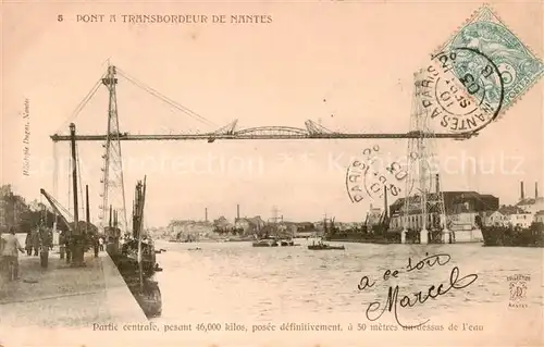 AK / Ansichtskarte Nantes_44 Pont a Transbordeur 