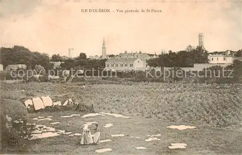 AK / Ansichtskarte Ile_d_Oleron_17_Charente Maritime Vue generale de St Pierre 