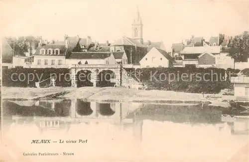 AK / Ansichtskarte Meaux_77 Le vieux Port 