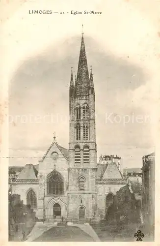 AK / Ansichtskarte Limoges_87 Eglise St Pierre 