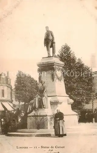 AK / Ansichtskarte Limoges_87 Statue de Carnot 