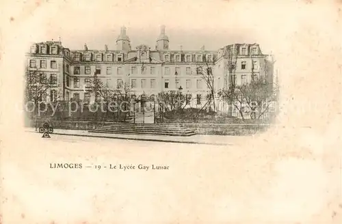 AK / Ansichtskarte Limoges_87 Le Lycee Gay Lussac 