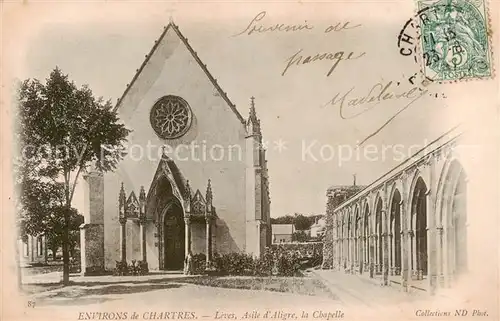 AK / Ansichtskarte Chartres_28 Leves Asile dAligre la Chapelle 