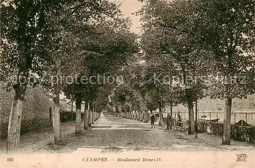 AK / Ansichtskarte Etampes_91 Boulevard Henri IV 