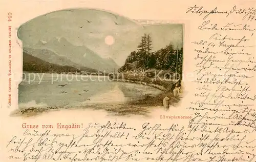 AK / Ansichtskarte Silvaplana_GR Silvaplanersee Silvaplana_GR