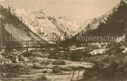 AK / Ansichtskarte Zernez_GR Schweizer National Park Val Cluoza Zernez_GR