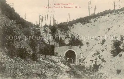 AK / Ansichtskarte Verdun__55_Meuse Entree du Tunnel de Tavannes 