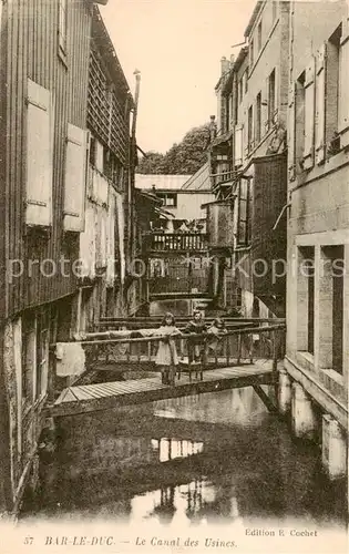 AK / Ansichtskarte Bar le Duc_55 Le Canal des Usines 