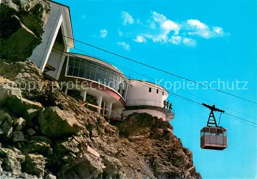 AK / Ansichtskarte Seilbahn_Cable Car_Telepherique Valluga Gratstation Tirol 
